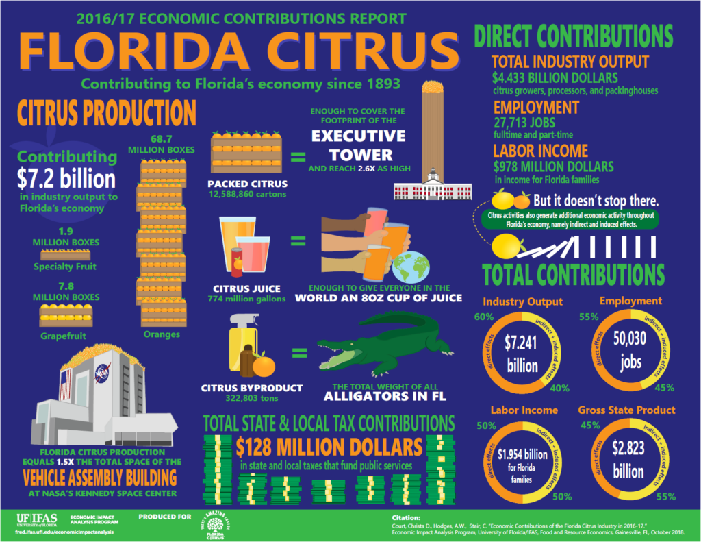 2016-17 Economic Contributions Infographic