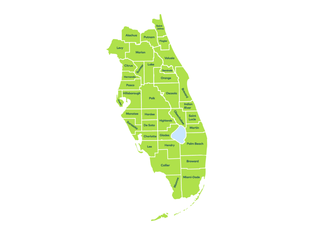State-Wide map of Florida
