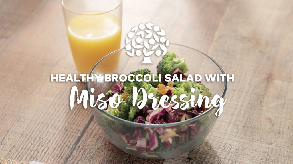 Dinner Recipes for Back to School 1 Broccoli Miso Salad