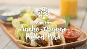 one-pot ancho-orange pulled pork