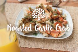 Roasted Garlic Crab
