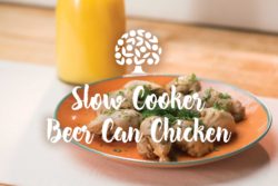 Slow Cooker Beer Can Chicken
