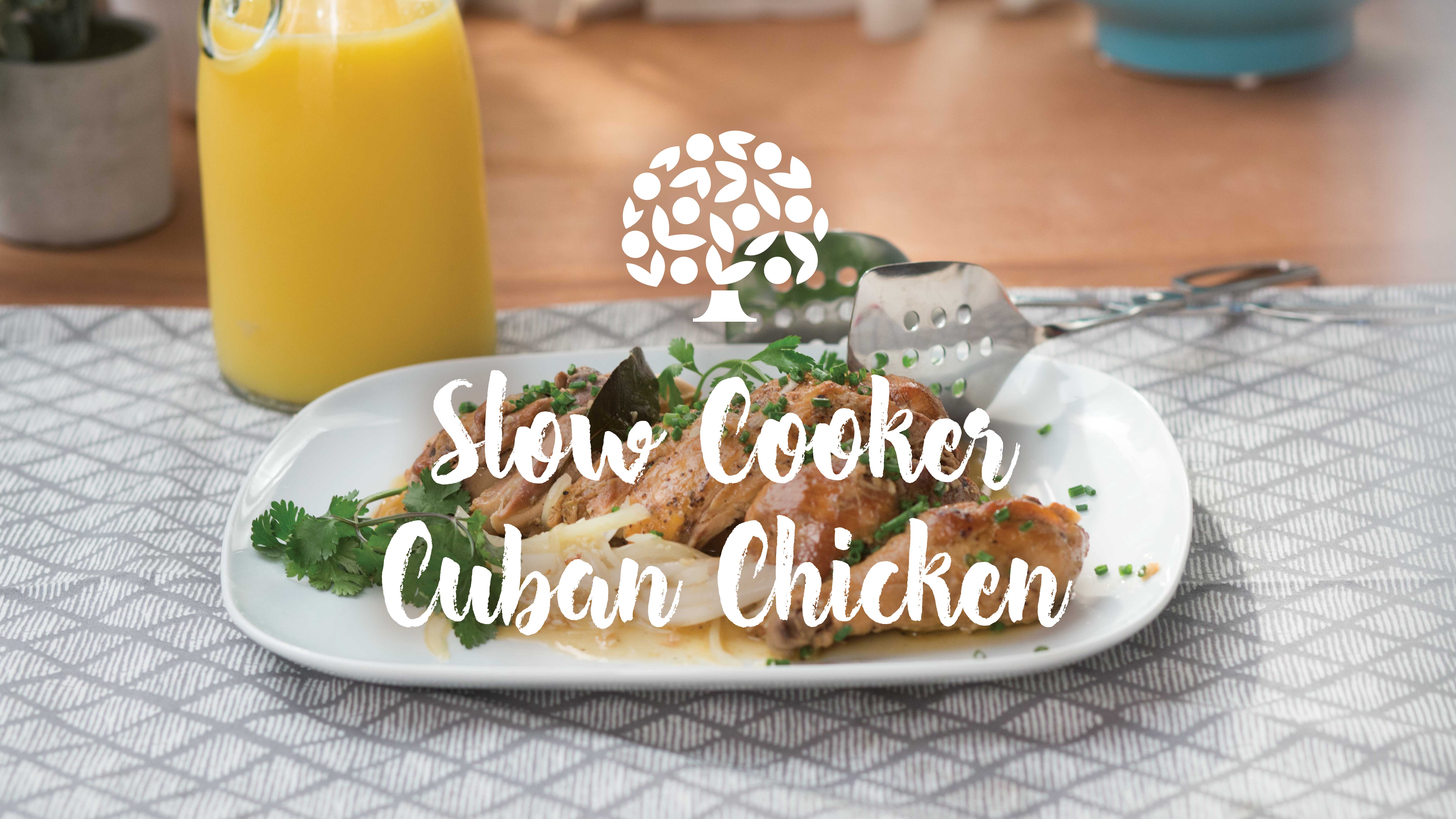 Slow Cooker Cuban Chicken