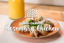 baked orange rosemary chicken