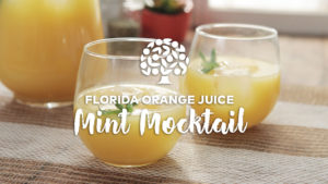 OJ Mint Mocktail