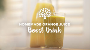 Homemade OJ Boost Drink