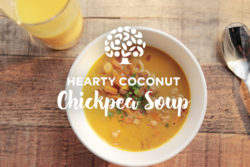 image of heart coconut chickpea soup recipe