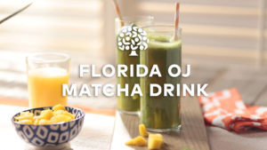 OJ Matcha Drink