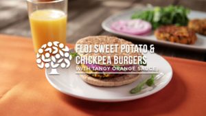Sweet Potato Chickpea Burgers