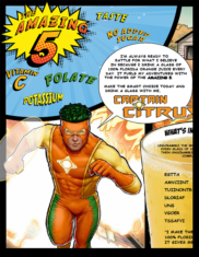 Captain Citrus Activity Sheet