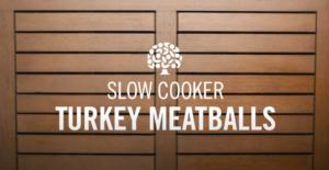 slow cooker turkey meatballs