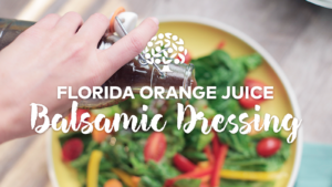 florida orange juice balsamic dressing