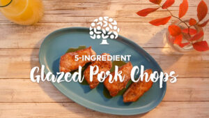 5 ingredient orange glazed pork chop