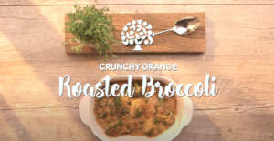 crunchy orange roasted broccoli
