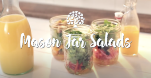 mason jar salads