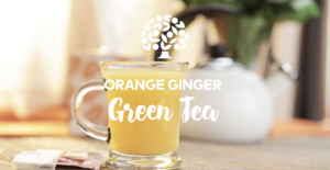 orange ginger green tea