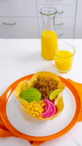 Florida Orange Juice Carnitas Bowl