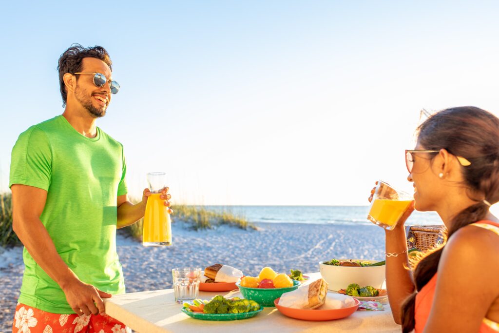 Study reports drinking 100% orange juice results in lower daily blood glucose compared to sugar-sweetened, orange-flavored beverages 1 Glucose Press Release Photo 1