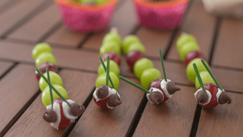 Kid Friendly Bento Boxes 3 fruit caterpillar