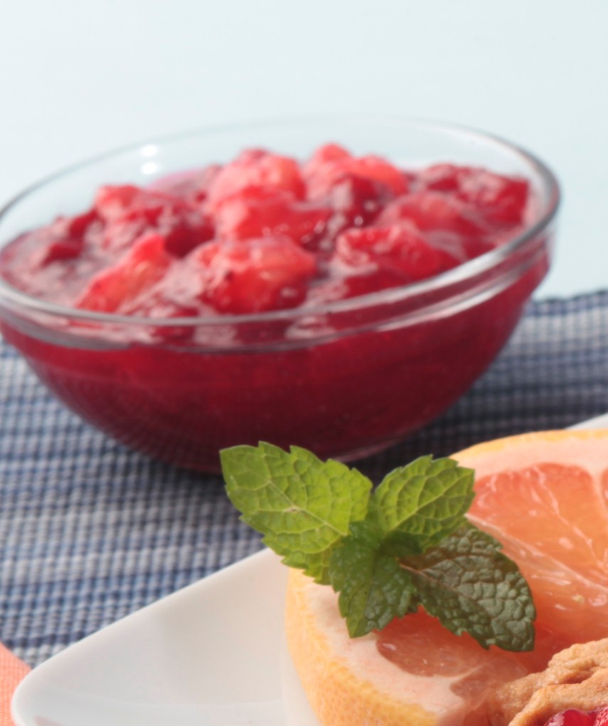 Cranberry Grapefruit Compote