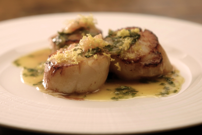 Seared Scallops With Florida Grapefruit