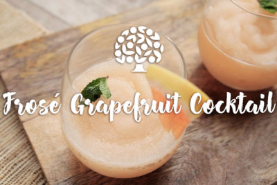 Frose Grapefruit Cocktail