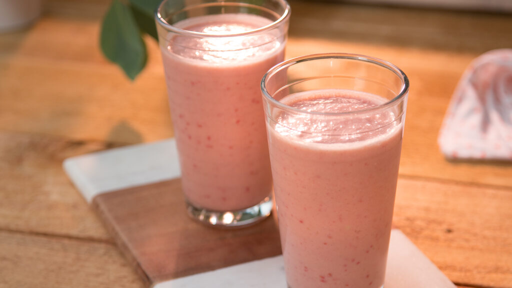 Avocado banana smoothie