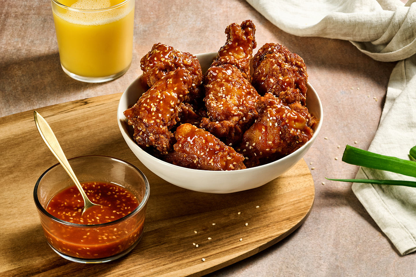 Korean Fried Chicken Florida Orange Sweet Chili Sauce 1440x960