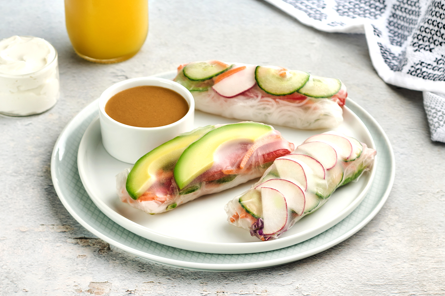 Florida Orange Juice Summer Rolls 1440x960