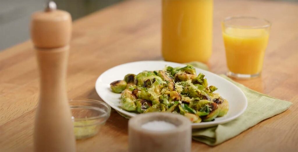 Orange And Honey Glazed Brussels Sprouts Optimized
