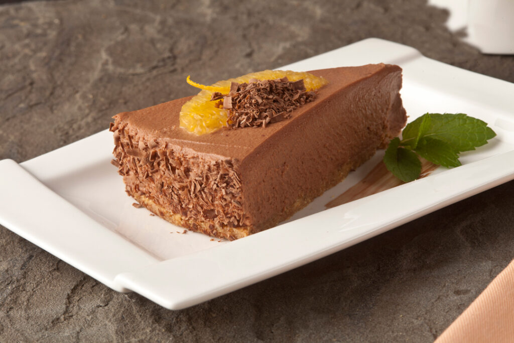 Florida Orange Chocolate Cheesecake