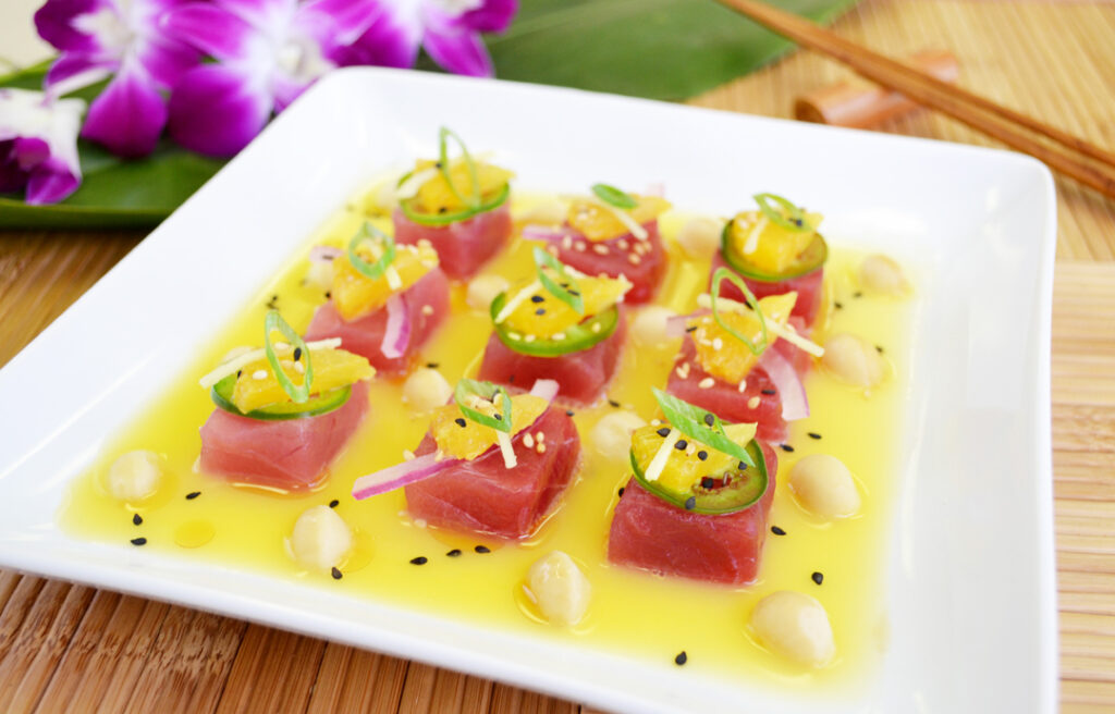 Florida Citrus Hawaiian Ahi Tuna Poke