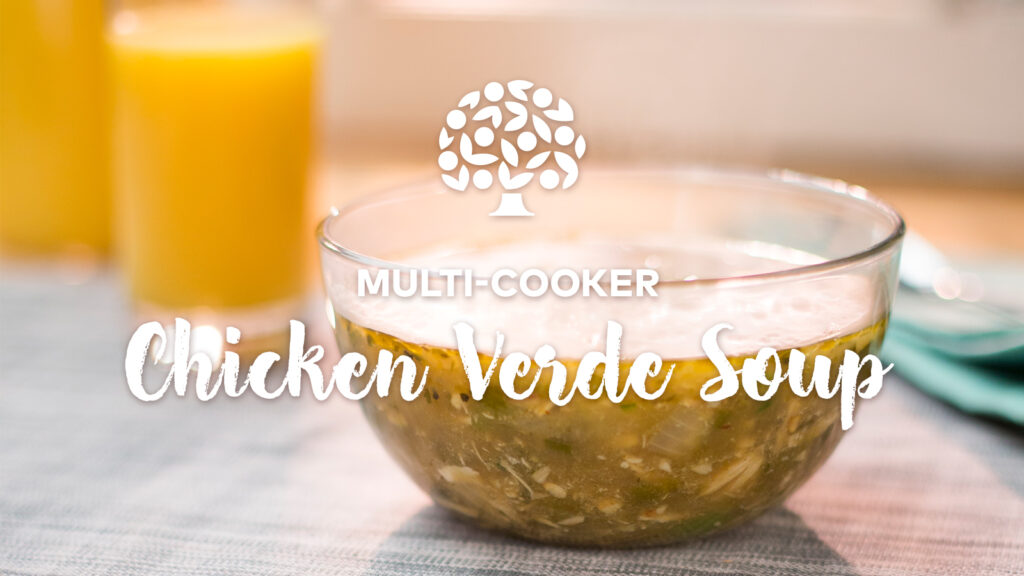 Multi-Cooker Chicken Verde Soup