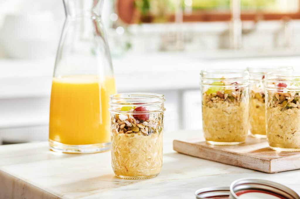 Florida Orange Juice and Vanilla Overnight Oats