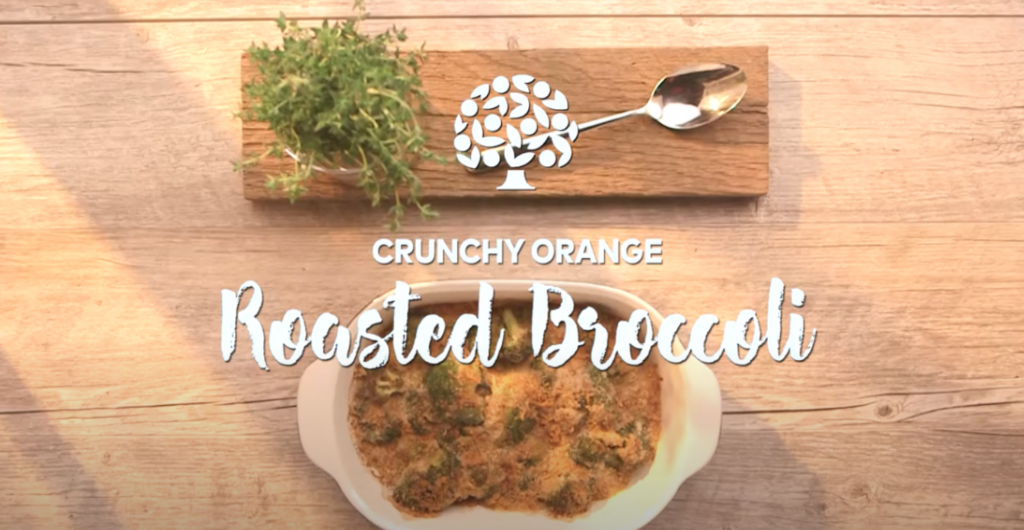Crunchy Orange Roasted Broccoli