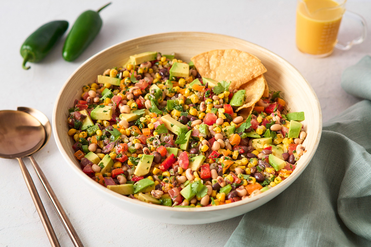 Cowboy Caviar with Florida Orange Juice Dressing