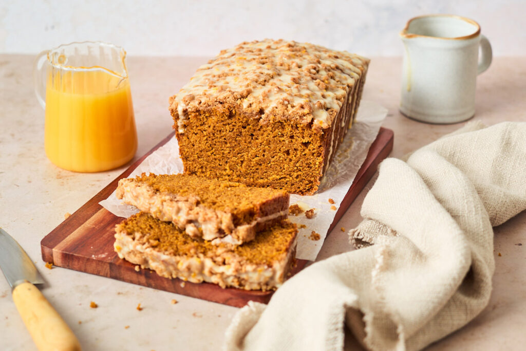 Pumpkin Orange Bread W Streusel And Maple Glaze 08 1440x960