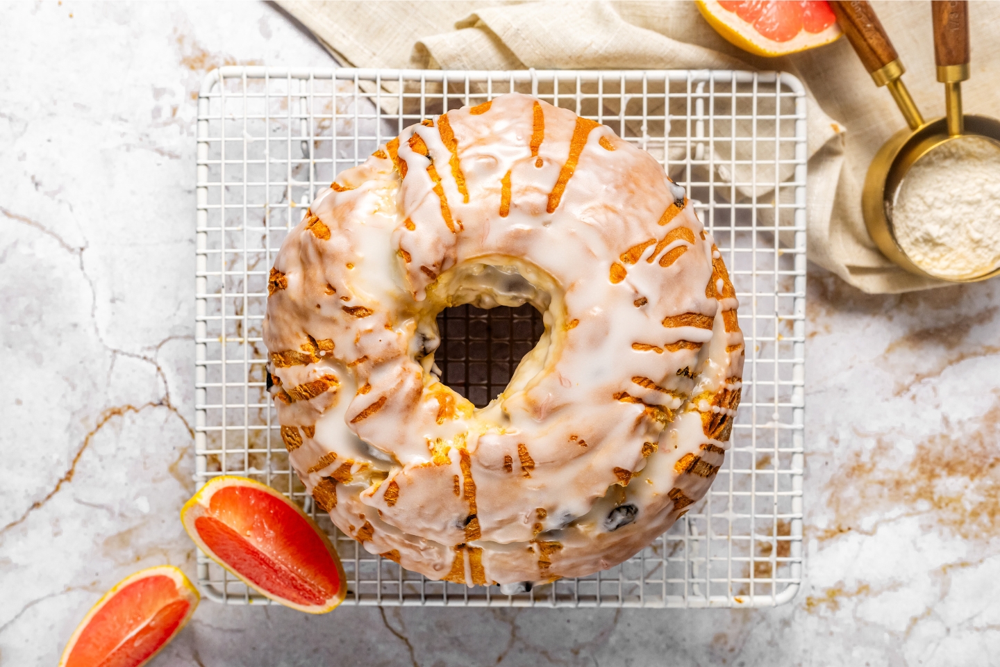 Florida Grapefruit Teacake Loaf