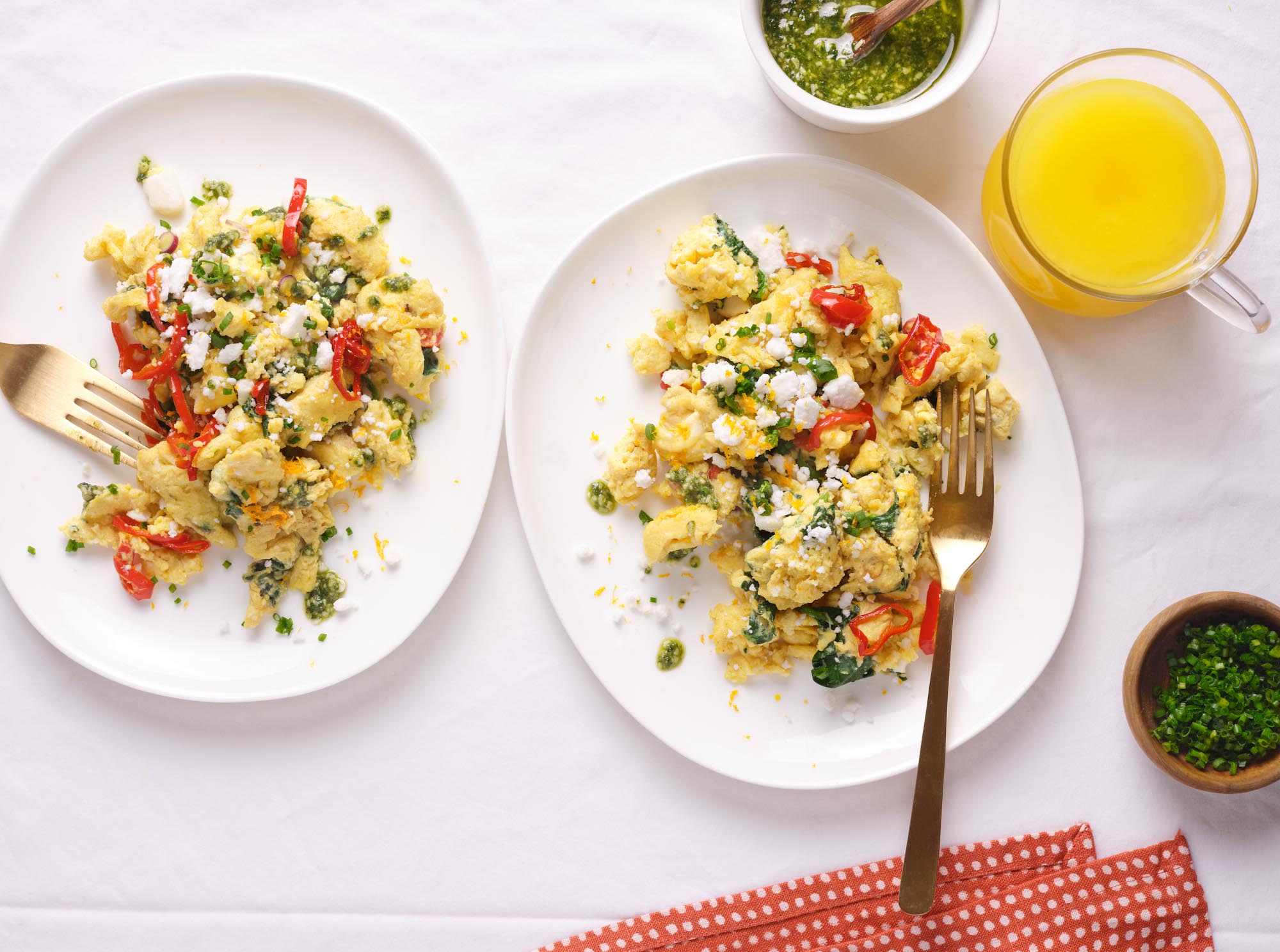 Florida Orange Juice Soft Scrambled Eggs3 Edited