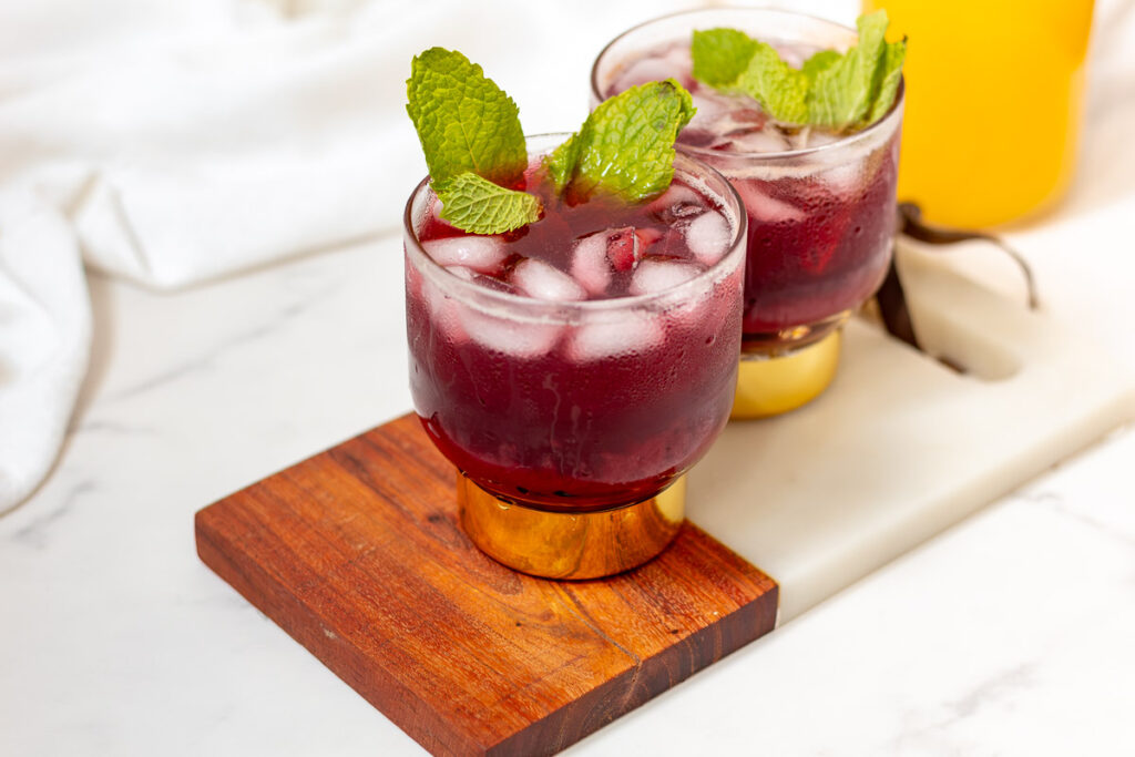 Orange Hibiscus Agua Fresca